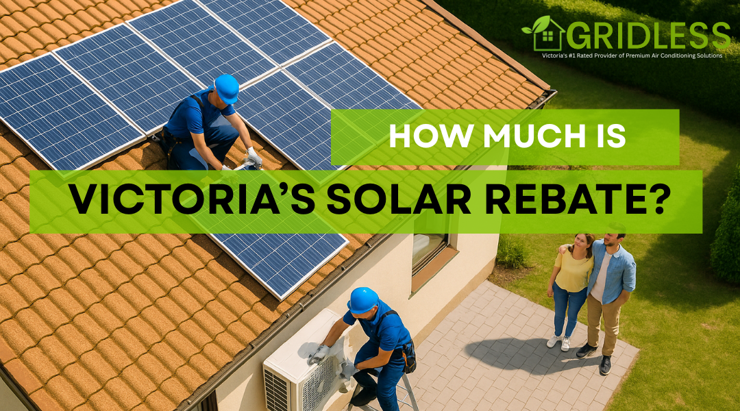 how much vic solar rebate banner